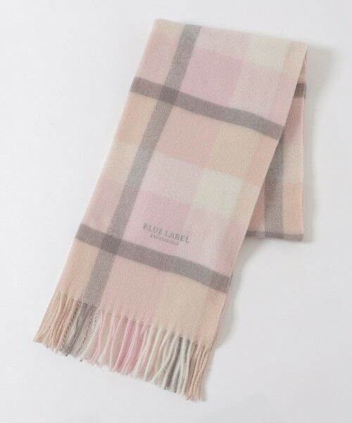 BLUE LABEL / BLACK LABEL CRESTBRIDGE / ブルーレーベル / ブラックレーベル・クレストブリッジ  マフラー・ショール・スヌード・ストール | クレストブリッジチェックウォッシャブルカシミヤマフラー | 詳細2