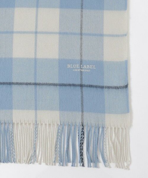BLUE LABEL / BLACK LABEL CRESTBRIDGE / ブルーレーベル / ブラックレーベル・クレストブリッジ  マフラー・ショール・スヌード・ストール | アクリルチェックストール | 詳細3