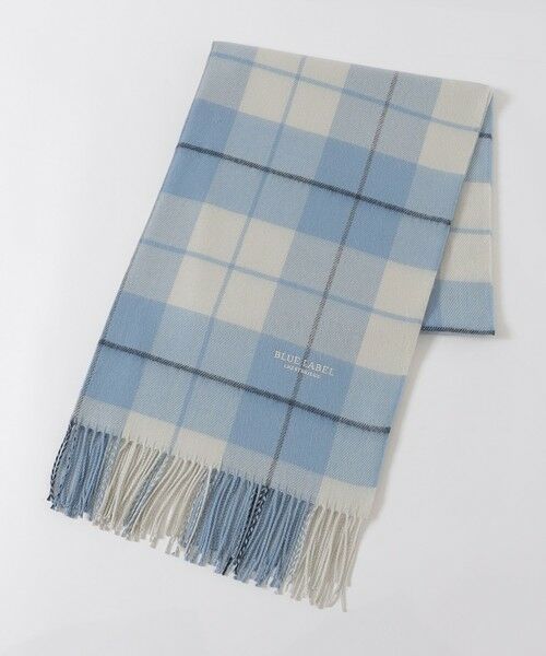 BLUE LABEL / BLACK LABEL CRESTBRIDGE / ブルーレーベル / ブラックレーベル・クレストブリッジ  マフラー・ショール・スヌード・ストール | アクリルチェックストール | 詳細4