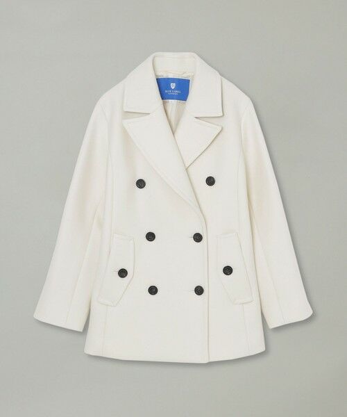 BLUE LABEL / BLACK LABEL CRESTBRIDGE / ブルーレーベル / ブラックレーベル・クレストブリッジ その他アウター | ツイルメルトンピーコート | 詳細8