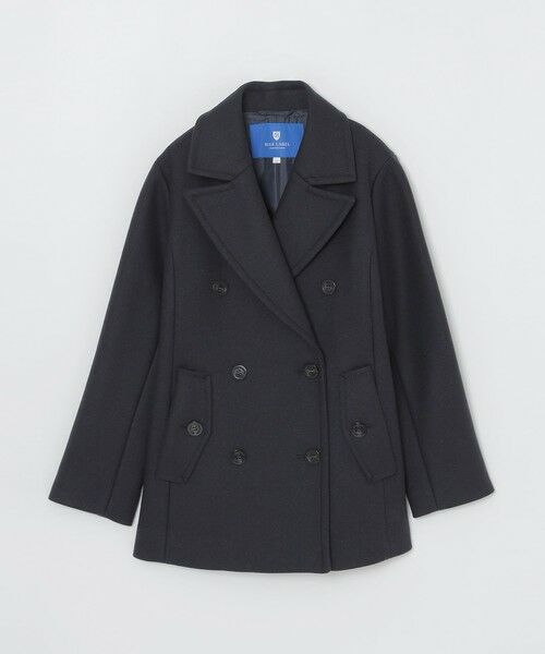 BLUE LABEL / BLACK LABEL CRESTBRIDGE / ブルーレーベル / ブラックレーベル・クレストブリッジ その他アウター | ツイルメルトンピーコート | 詳細16