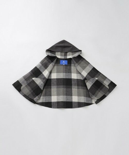 BLUE LABEL / BLACK LABEL CRESTBRIDGE / ブルーレーベル / ブラックレーベル・クレストブリッジ  その他アウター | 【取扱店舗限定】クレストブリッジチェックリバーポリウールケープコート | 詳細4