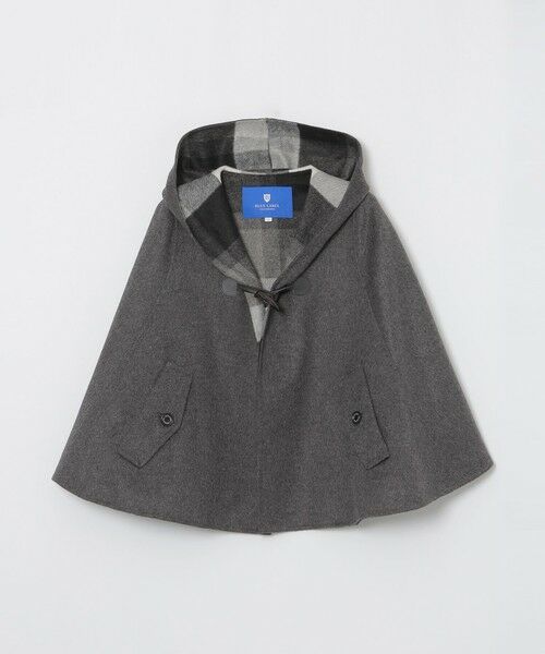 BLUE LABEL / BLACK LABEL CRESTBRIDGE / ブルーレーベル / ブラックレーベル・クレストブリッジ  その他アウター | 【取扱店舗限定】クレストブリッジチェックリバーポリウールケープコート | 詳細5