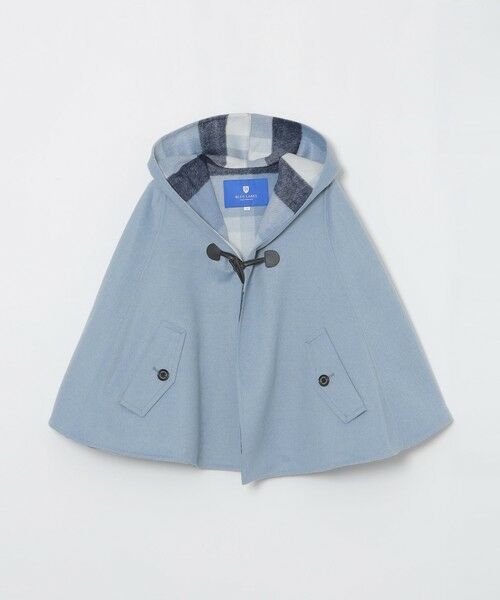 BLUE LABEL / BLACK LABEL CRESTBRIDGE / ブルーレーベル / ブラックレーベル・クレストブリッジ  その他アウター | 【取扱店舗限定】クレストブリッジチェックリバーポリウールケープコート | 詳細10