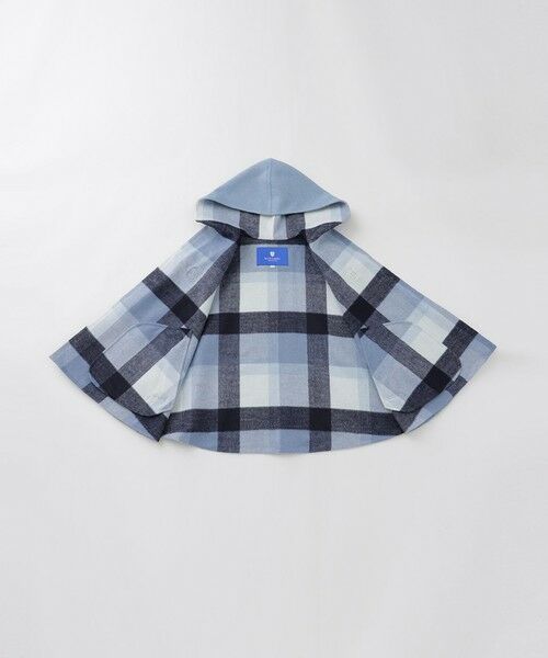 BLUE LABEL / BLACK LABEL CRESTBRIDGE / ブルーレーベル / ブラックレーベル・クレストブリッジ  その他アウター | 【取扱店舗限定】クレストブリッジチェックリバーポリウールケープコート | 詳細9