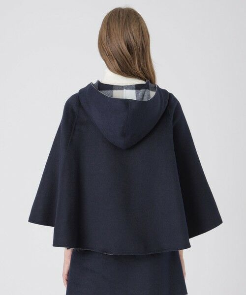 BLUE LABEL / BLACK LABEL CRESTBRIDGE / ブルーレーベル / ブラックレーベル・クレストブリッジ  その他アウター | 【取扱店舗限定】クレストブリッジチェックリバーポリウールケープコート | 詳細13