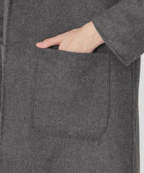 BLUE LABEL / BLACK LABEL CRESTBRIDGE / ブルーレーベル / ブラックレーベル・クレストブリッジ  その他アウター | クレストブリッジチェックリバーポリウールコーディガン | 詳細7