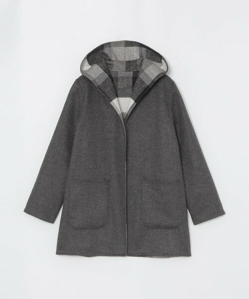 BLUE LABEL / BLACK LABEL CRESTBRIDGE / ブルーレーベル / ブラックレーベル・クレストブリッジ  その他アウター | クレストブリッジチェックリバーポリウールコーディガン | 詳細9