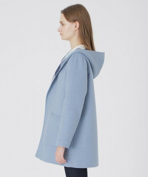 BLUE LABEL / BLACK LABEL CRESTBRIDGE / ブルーレーベル / ブラックレーベル・クレストブリッジ  その他アウター | クレストブリッジチェックリバーポリウールコーディガン | 詳細12