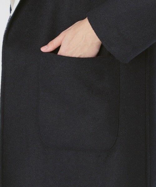 BLUE LABEL / BLACK LABEL CRESTBRIDGE / ブルーレーベル / ブラックレーベル・クレストブリッジ  その他アウター | クレストブリッジチェックリバーポリウールコーディガン | 詳細25