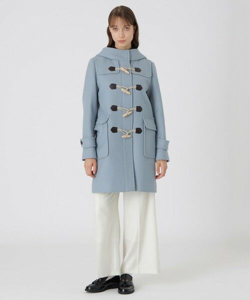 BLUE LABEL / BLACK LABEL CRESTBRIDGE / ブルーレーベル / ブラックレーベル・クレストブリッジ  その他アウター | ツイルメルトンダッフルコート | 詳細7