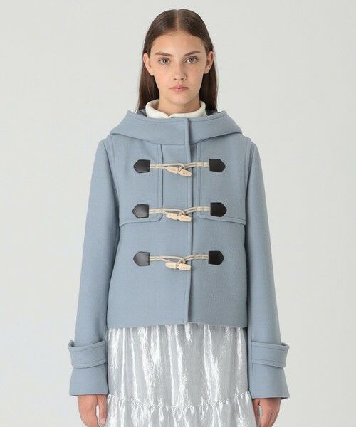 BLUE LABEL / BLACK LABEL CRESTBRIDGE / ブルーレーベル / ブラックレーベル・クレストブリッジ  その他アウター | ツイルメルトンショートダッフルコート | 詳細9