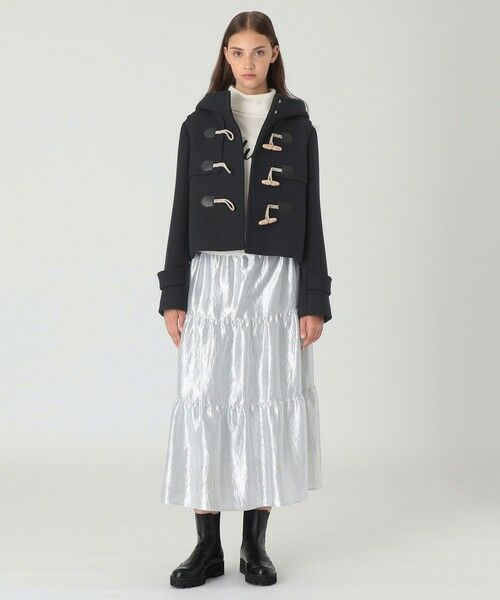 BLUE LABEL / BLACK LABEL CRESTBRIDGE / ブルーレーベル / ブラックレーベル・クレストブリッジ  その他アウター | ツイルメルトンショートダッフルコート | 詳細15