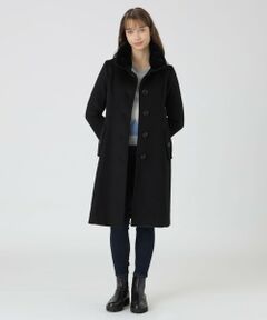 BLUE LABEL / BLACK LABEL CRESTBRIDGE / ブルーレーベル / ブラックレーベル・クレストブリッジ  その他アウター | ファインダブルビーバースタンドカラーコート