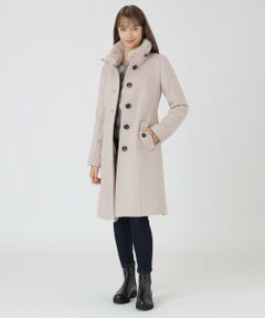 BLUE LABEL / BLACK LABEL CRESTBRIDGE / ブルーレーベル / ブラックレーベル・クレストブリッジ  その他アウター | ファインダブルビーバースタンドカラーコート