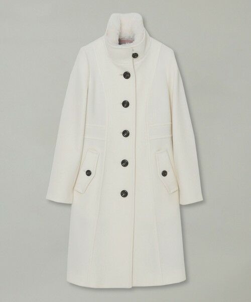 BLUE LABEL / BLACK LABEL CRESTBRIDGE / ブルーレーベル / ブラックレーベル・クレストブリッジ  その他アウター | ファインダブルビーバースタンドカラーコート | 詳細9