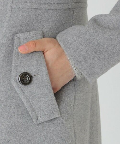 BLUE LABEL / BLACK LABEL CRESTBRIDGE / ブルーレーベル / ブラックレーベル・クレストブリッジ  その他アウター | ファインダブルビーバースタンドカラーコート | 詳細17