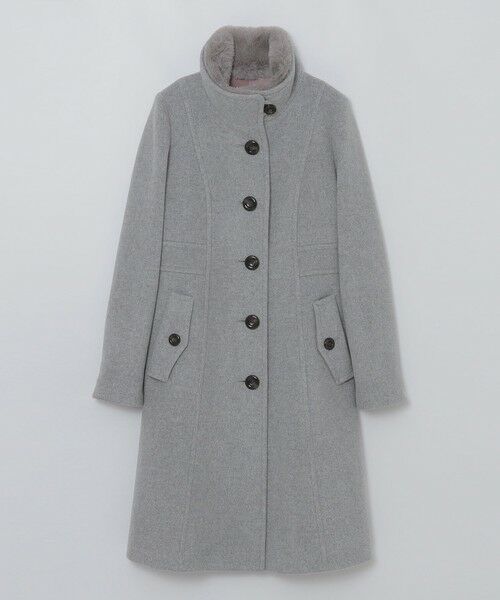 BLUE LABEL / BLACK LABEL CRESTBRIDGE / ブルーレーベル / ブラックレーベル・クレストブリッジ  その他アウター | ファインダブルビーバースタンドカラーコート | 詳細18