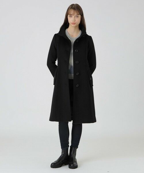 BLUE LABEL / BLACK LABEL CRESTBRIDGE / ブルーレーベル / ブラックレーベル・クレストブリッジ  その他アウター | ファインダブルビーバースタンドカラーコート | 詳細19