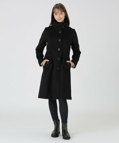 BLUE LABEL / BLACK LABEL CRESTBRIDGE / ブルーレーベル / ブラックレーベル・クレストブリッジ  その他アウター | ファインダブルビーバースタンドカラーコート | 詳細20