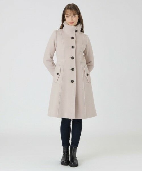 BLUE LABEL / BLACK LABEL CRESTBRIDGE / ブルーレーベル / ブラックレーベル・クレストブリッジ  その他アウター | ファインダブルビーバースタンドカラーコート | 詳細29