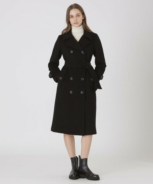 BLUE LABEL / BLACK LABEL CRESTBRIDGE / ブルーレーベル / ブラックレーベル・クレストブリッジ  その他アウター | 【取扱店舗限定】カシミヤトレンチコート | 詳細1