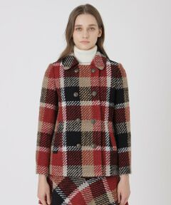 BLUE LABEL / BLACK LABEL CRESTBRIDGE / ブルーレーベル / ブラックレーベル・クレストブリッジ  その他アウター | 【取扱店舗限定】クレストブリッジチェックロービングツイードジャケットコート