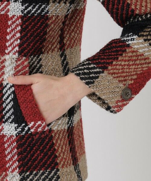 BLUE LABEL / BLACK LABEL CRESTBRIDGE / ブルーレーベル / ブラックレーベル・クレストブリッジ  その他アウター | 【取扱店舗限定】クレストブリッジチェックロービングツイードジャケットコート | 詳細5