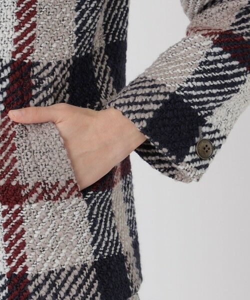 BLUE LABEL / BLACK LABEL CRESTBRIDGE / ブルーレーベル / ブラックレーベル・クレストブリッジ  その他アウター | 【取扱店舗限定】クレストブリッジチェックロービングツイードジャケットコート | 詳細12