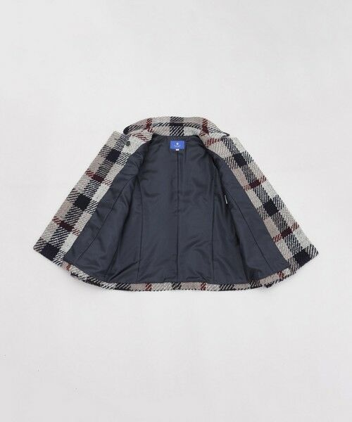 BLUE LABEL / BLACK LABEL CRESTBRIDGE / ブルーレーベル / ブラックレーベル・クレストブリッジ  その他アウター | 【取扱店舗限定】クレストブリッジチェックロービングツイードジャケットコート | 詳細13