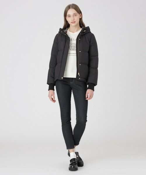 BLUE LABEL / BLACK LABEL CRESTBRIDGE / ブルーレーベル / ブラックレーベル・クレストブリッジ その他アウター | ハイマルチピーチタフタショートダウンコート | 詳細8