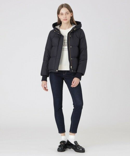 BLUE LABEL / BLACK LABEL CRESTBRIDGE / ブルーレーベル / ブラックレーベル・クレストブリッジ その他アウター | ハイマルチピーチタフタショートダウンコート | 詳細15