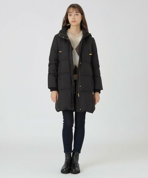 BLUE LABEL / BLACK LABEL CRESTBRIDGE / ブルーレーベル / ブラックレーベル・クレストブリッジ その他アウター | ハイマルチピーチタフタロングダウンコート | 詳細1