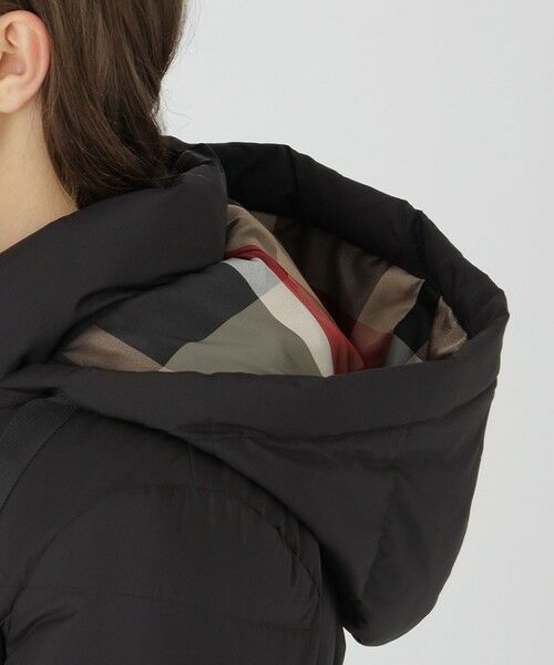 BLUE LABEL / BLACK LABEL CRESTBRIDGE / ブルーレーベル / ブラックレーベル・クレストブリッジ その他アウター | ハイマルチピーチタフタロングダウンコート | 詳細6