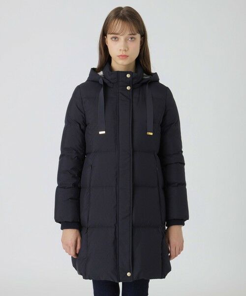 BLUE LABEL / BLACK LABEL CRESTBRIDGE / ブルーレーベル / ブラックレーベル・クレストブリッジ その他アウター | ハイマルチピーチタフタロングダウンコート | 詳細12