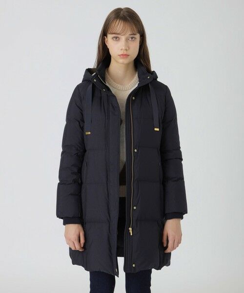 BLUE LABEL / BLACK LABEL CRESTBRIDGE/ブルーレーベル / ブラックレーベル・クレストブリッジ ハイマルチピーチタフタロングダウンコート ネイビー3 36 BLUE LABEL / BLACK LABEL CRESTBRIDGE/ブルーレーベル / ブラックレーベル・クレストブリッジ ハイマルチピーチタフタロングダウンコート ネイビー3 36