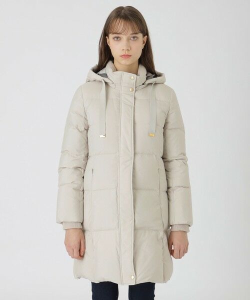 BLUE LABEL / BLACK LABEL CRESTBRIDGE / ブルーレーベル / ブラックレーベル・クレストブリッジ その他アウター | ハイマルチピーチタフタロングダウンコート | 詳細22