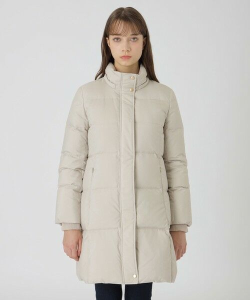 BLUE LABEL / BLACK LABEL CRESTBRIDGE / ブルーレーベル / ブラックレーベル・クレストブリッジ その他アウター | ハイマルチピーチタフタロングダウンコート | 詳細27