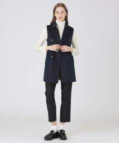 BLUE LABEL / BLACK LABEL CRESTBRIDGE / ブルーレーベル / ブラックレーベル・クレストブリッジ  その他アウター | クレストブリッジチェックリバーポリウールジレ