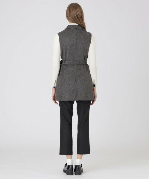 BLUE LABEL / BLACK LABEL CRESTBRIDGE / ブルーレーベル / ブラックレーベル・クレストブリッジ  その他アウター | クレストブリッジチェックリバーポリウールジレ | 詳細3