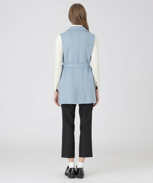 BLUE LABEL / BLACK LABEL CRESTBRIDGE / ブルーレーベル / ブラックレーベル・クレストブリッジ  その他アウター | クレストブリッジチェックリバーポリウールジレ | 詳細11