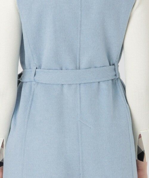 BLUE LABEL / BLACK LABEL CRESTBRIDGE / ブルーレーベル / ブラックレーベル・クレストブリッジ  その他アウター | クレストブリッジチェックリバーポリウールジレ | 詳細14