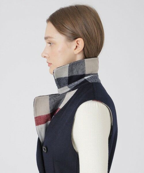 BLUE LABEL / BLACK LABEL CRESTBRIDGE / ブルーレーベル / ブラックレーベル・クレストブリッジ  その他アウター | クレストブリッジチェックリバーポリウールジレ | 詳細22