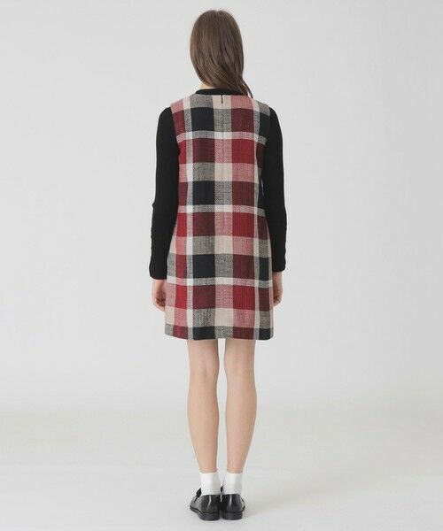 BLUE LABEL / BLACK LABEL CRESTBRIDGE / ブルーレーベル / ブラックレーベル・クレストブリッジ  ドレス | クレストブリッジチェックスラブプリペラミニドレス | 詳細6