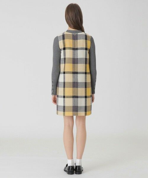 BLUE LABEL / BLACK LABEL CRESTBRIDGE / ブルーレーベル / ブラックレーベル・クレストブリッジ  ドレス | クレストブリッジチェックスラブプリペラミニドレス | 詳細10