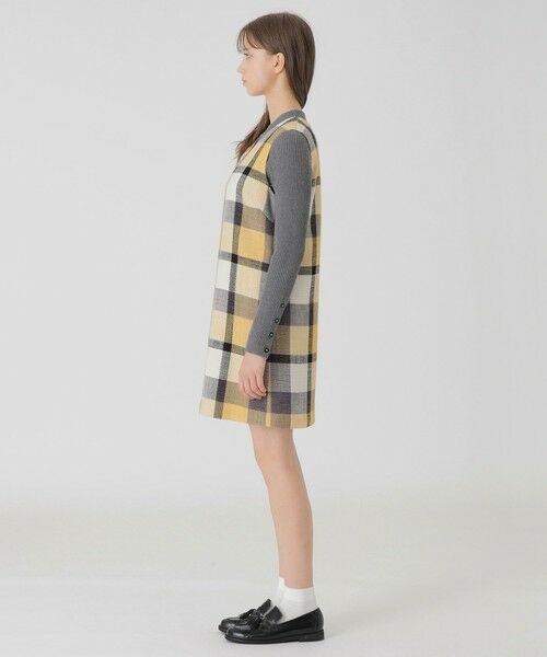 BLUE LABEL / BLACK LABEL CRESTBRIDGE / ブルーレーベル / ブラックレーベル・クレストブリッジ  ドレス | クレストブリッジチェックスラブプリペラミニドレス | 詳細9
