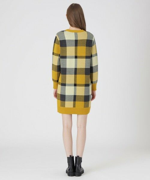 BLUE LABEL / BLACK LABEL CRESTBRIDGE / ブルーレーベル / ブラックレーベル・クレストブリッジ  ドレス | クレストブリッジチェックウーリージャカードドレス | 詳細11
