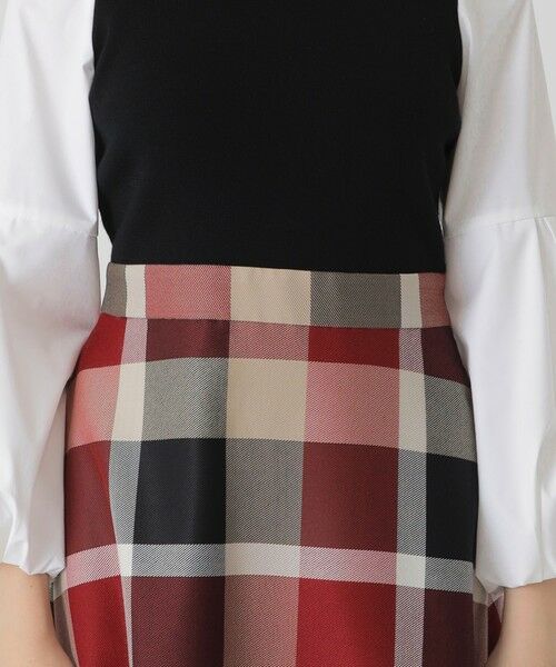 BLUE LABEL / BLACK LABEL CRESTBRIDGE / ブルーレーベル / ブラックレーベル・クレストブリッジ  ドレス | ツイードニットドッキングドレス | 詳細10