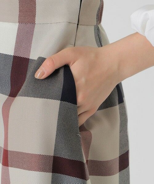 BLUE LABEL / BLACK LABEL CRESTBRIDGE / ブルーレーベル / ブラックレーベル・クレストブリッジ  ドレス | ツイードニットドッキングドレス | 詳細20