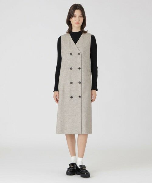 BLUE LABEL / BLACK LABEL CRESTBRIDGE / ブルーレーベル / ブラックレーベル・クレストブリッジ ドレス | ツイードジャンパードレス | 詳細2